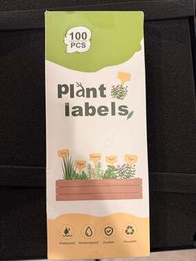 100 Pcs Plant Labels Waterproof Garden Signs